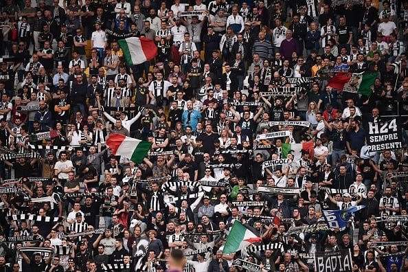 Fans of Juventus FC